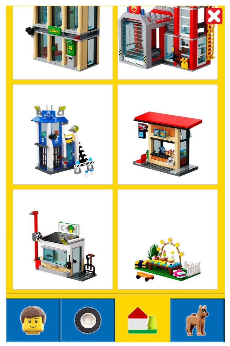 Build your own online lego city